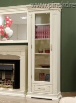 Шкаф Верди А1/1 слоновая кость. П 1079.26 Пинскдрев