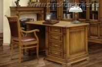 Стол письменный Верди 9 дуб. П 106.14 Пинскдрев