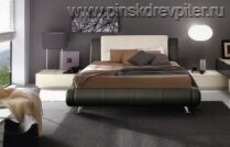 Кровать двуспальная Флоренция (19 гр) Пинскдрев