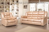 Манчестер комплект в коже (3м+12+12, 120гр) Пинскдрев