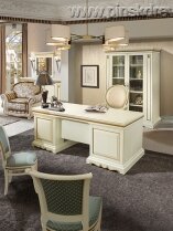 Стол письменный Милана 1П слоновая кость (П 396.01)